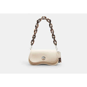 Coach Wavy Dinky Bag In Coachtopia Leather